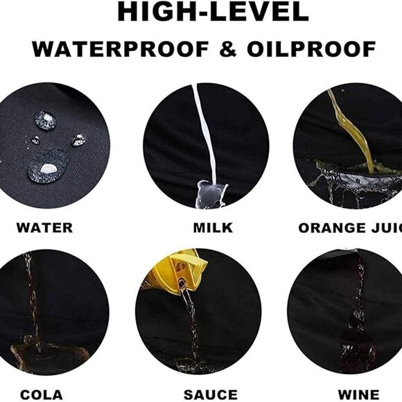 Two aprons I have everything I need and I am everything graphic BLACK polyester - Picture 3 of 3